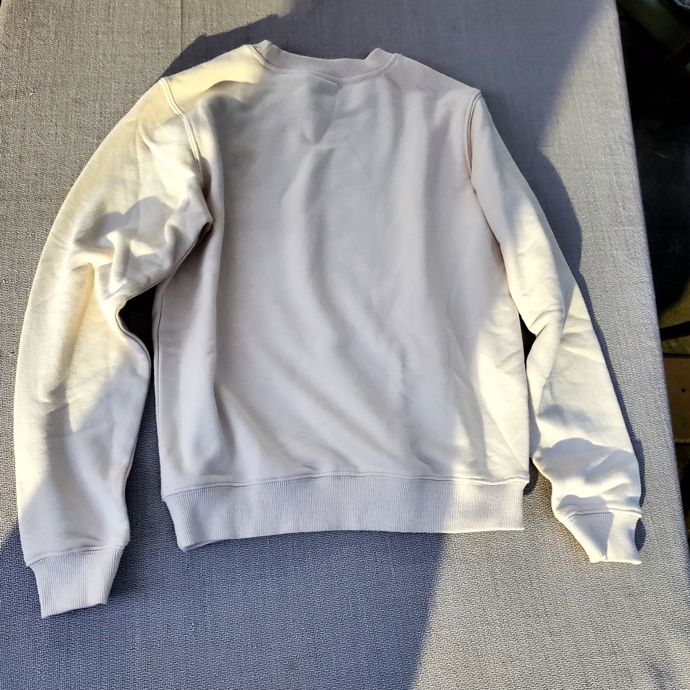 Bape Cream Crewneck Sweater with Black Graphic - Picture 2 of 7